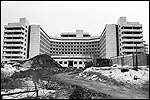 Unfinished abandoned hospital